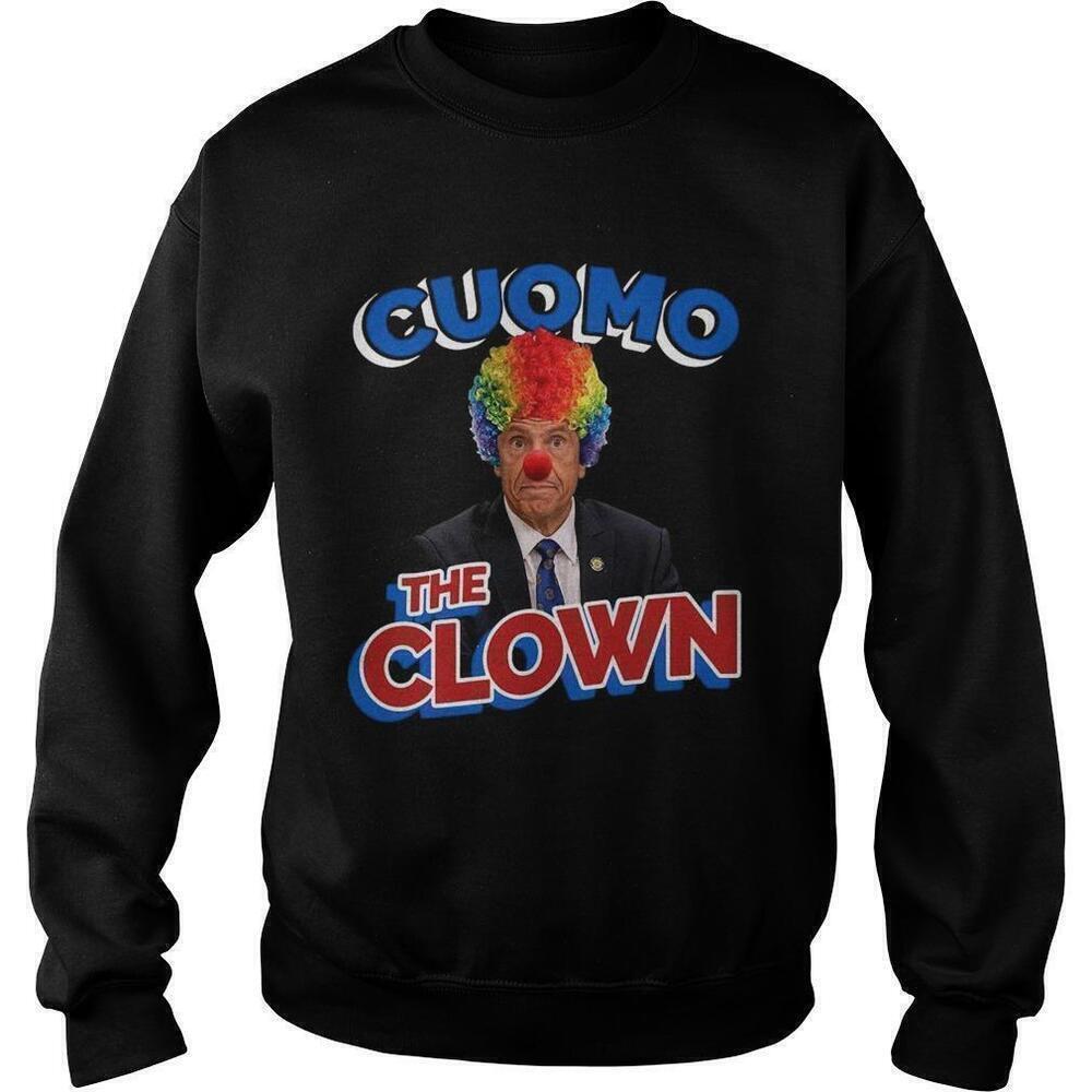 Cuomo The Clown Political Satire Protest Graphic Unisex Sweatshirt